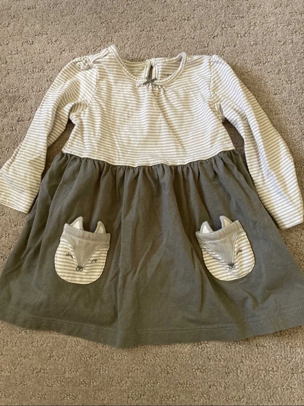 10-pc Bundle assorted cool weather baby girl clothes, ~9-12M.